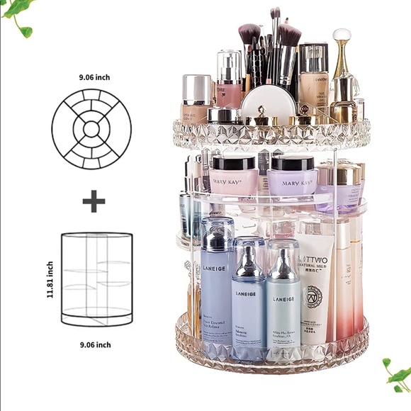 Rotating Makeup Organizer - Picture 2 of 2
